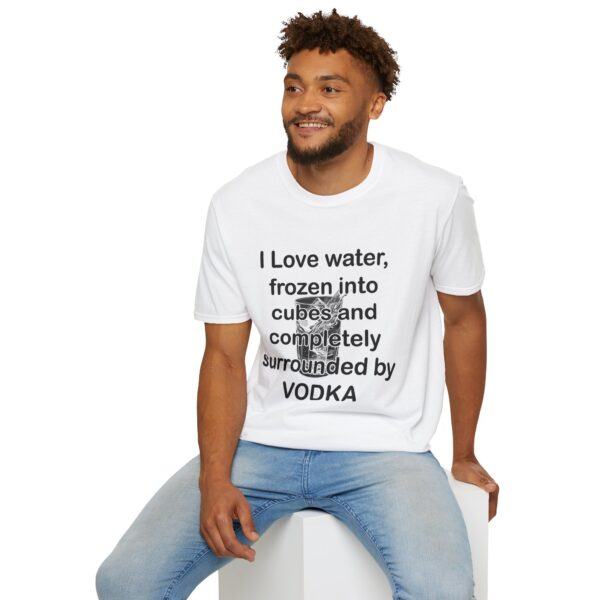 Vodka Lover's Unisex Softstyle T-Shirt - Image 2