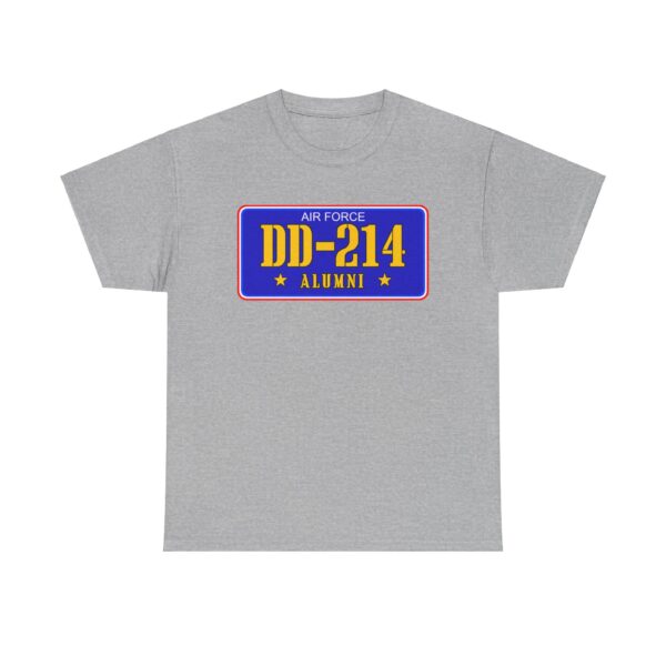 Air Force · DD-214 · Cotton Tee - Image 4