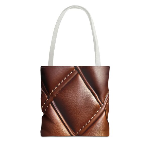 Faux Leather Tote Bag - 02 - Image 4