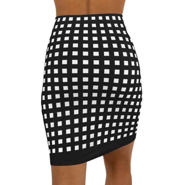 Mid-Waist Pencil Skirt - Image 2