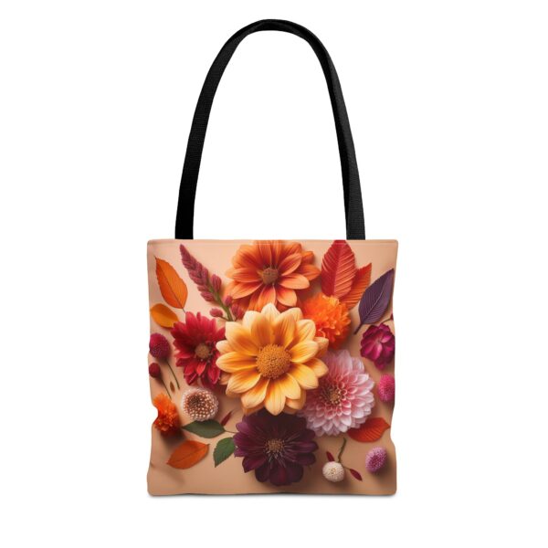 Floral Tote Bag | Vibrant Summer Blooms for Everyday Use