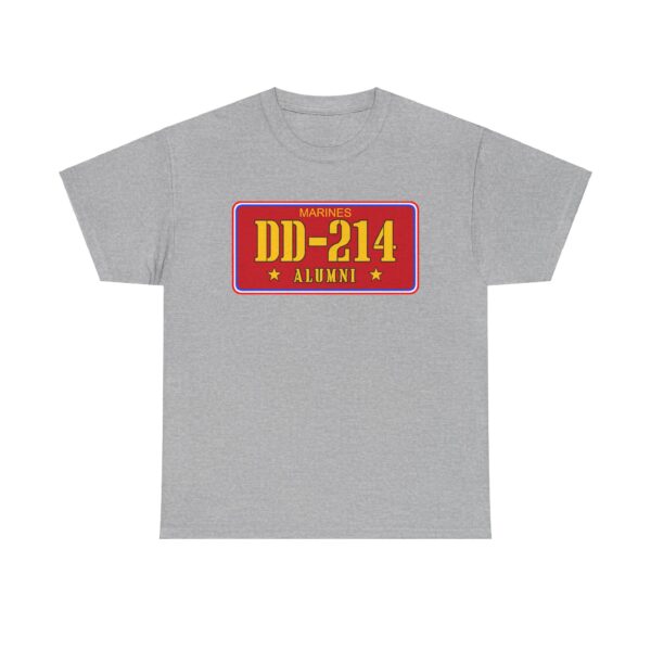 Marines · DD-214 · Cotton Tee - Image 4