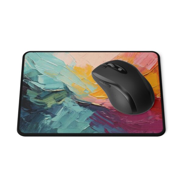 Non-Slip Gaming Mouse Pad - Vibrant Abstract Design - Image 3