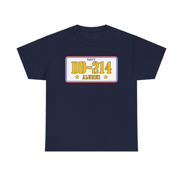 Navy · DD-214 · Cotton Tee - Image 10