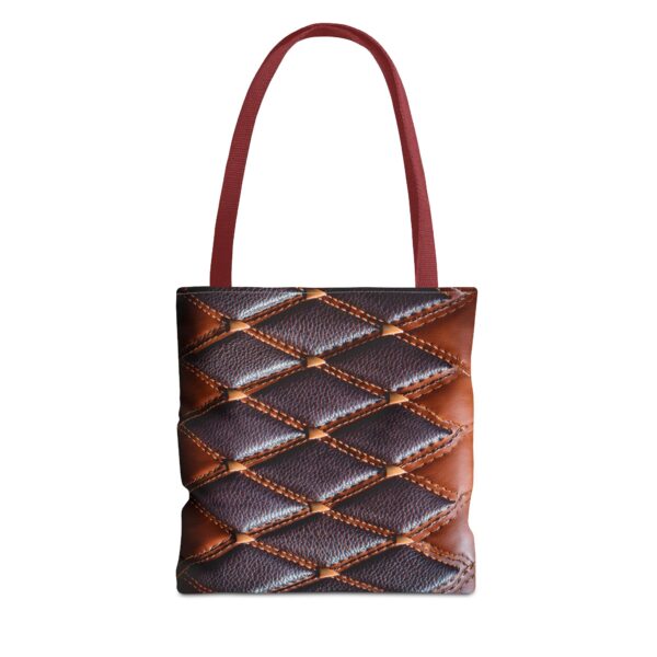 Faux Leather Tote Bag - 16 - Image 3