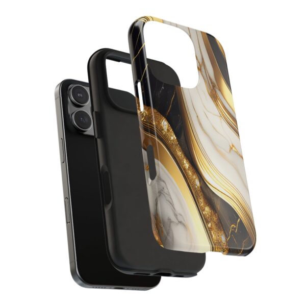 Faux Gold Marble Phone Case - Image 6