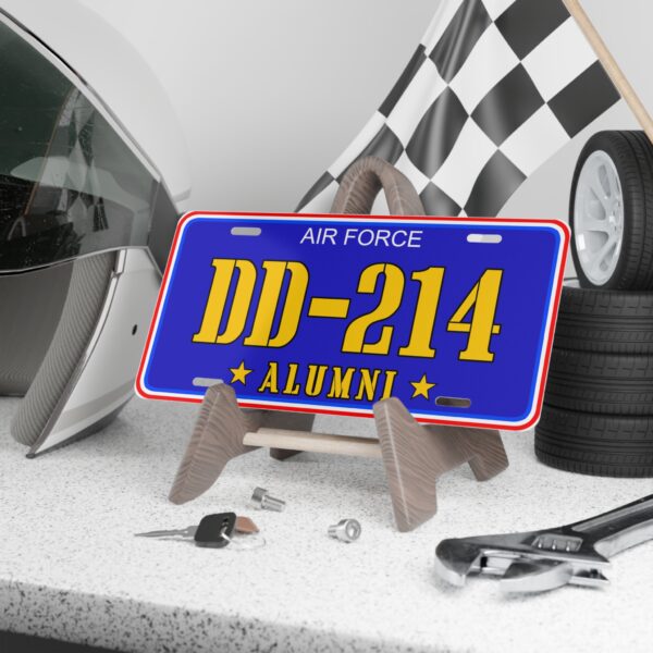 Air Force · Alumni Vanity Plate · DD-214 Design - Image 4