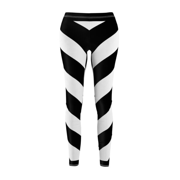 Bold Striped Casual Leggings · Trendy Workout Pants