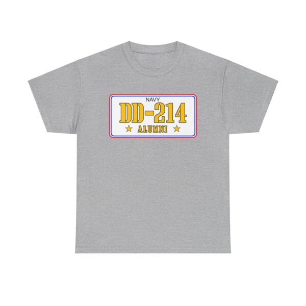 Navy · DD-214 · Cotton Tee - Image 4