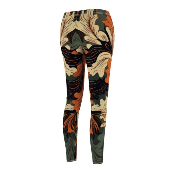 Botanical Print · Women's Casual Leggings - Image 4