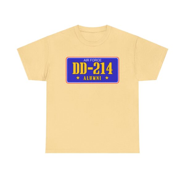 Air Force · DD-214 · Cotton Tee - Image 3