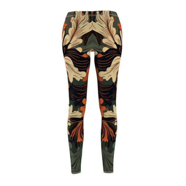 Botanical Print · Women's Casual Leggings - Image 2