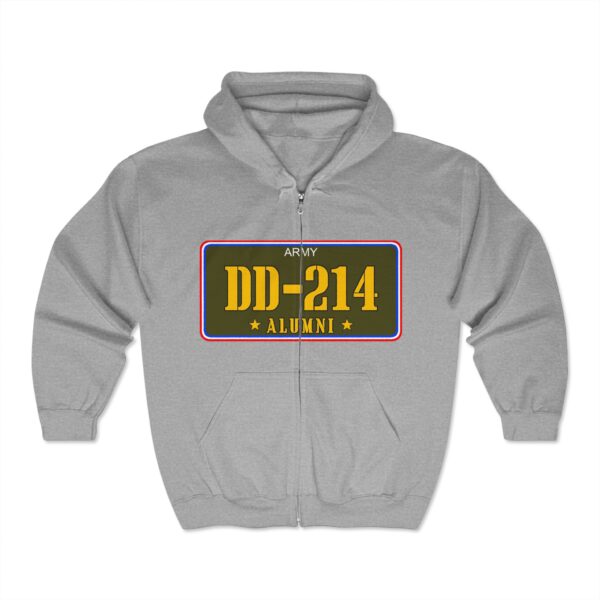 Army Veteran DD-214 Alumni Hoodie - Veteran Gift - Image 3