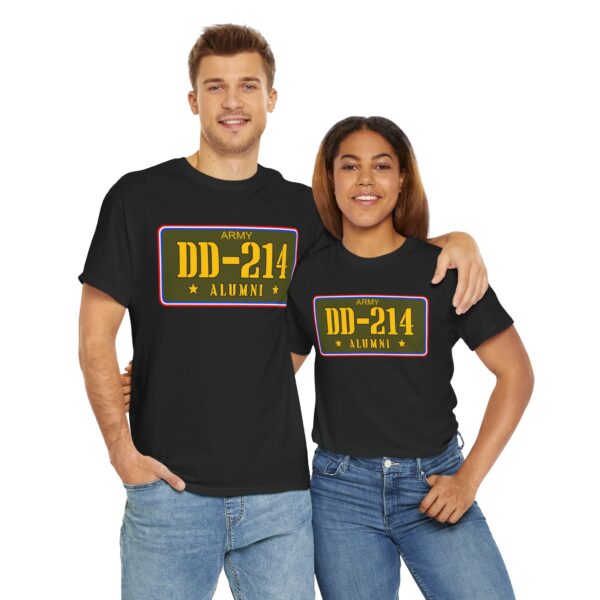 Army · DD-214 · Cotton Tee - Image 4