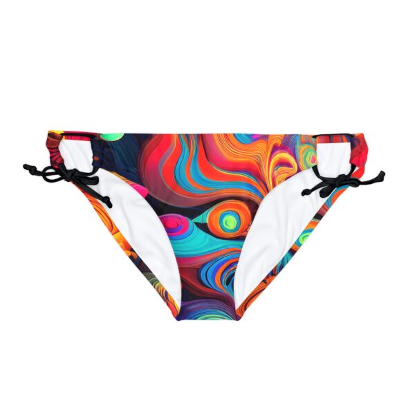 Psychedelic Tie Side Bikini Bottom - Image 4