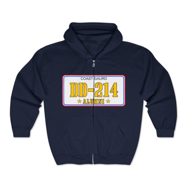 Coast Guard Veteran DD-214 Alumni Hoodie, Veteran Gift - Image 7