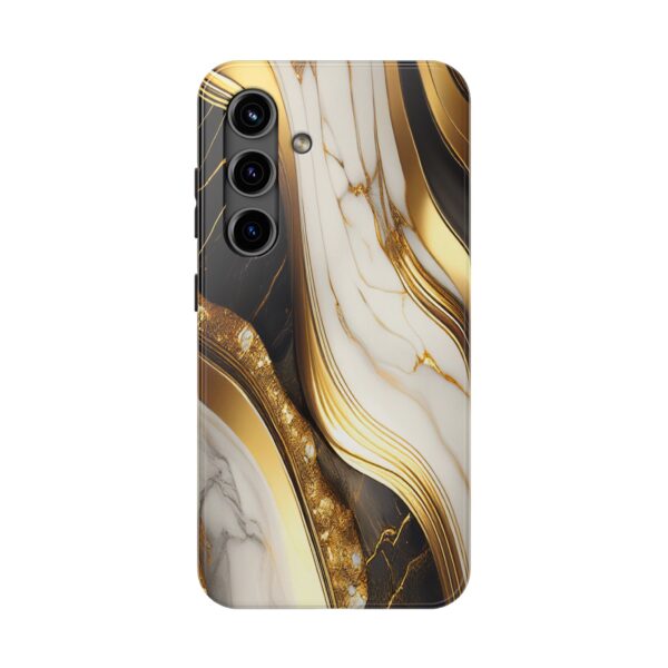 Faux Gold Marble Phone Case