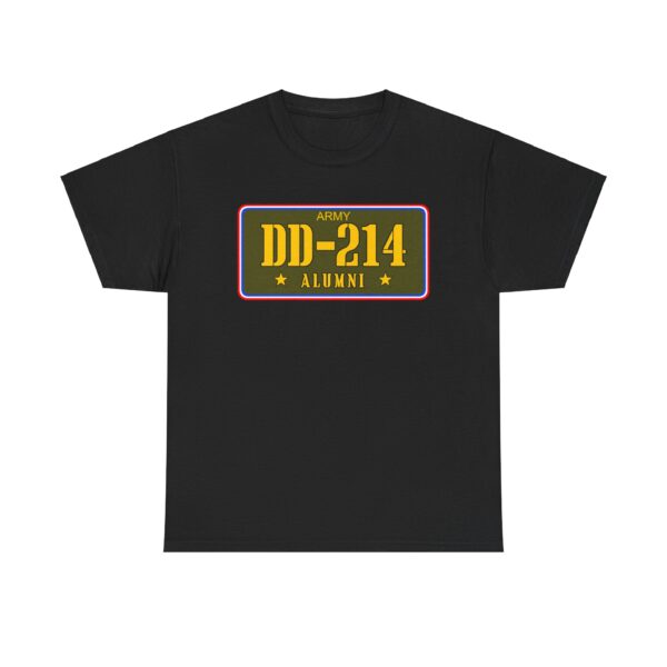 Army · DD-214 · Cotton Tee - Image 3