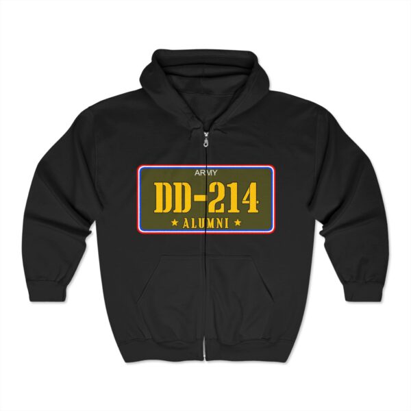 Army Veteran DD-214 Alumni Hoodie - Veteran Gift