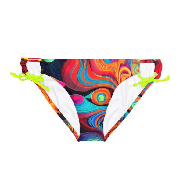 Psychedelic Tie Side Bikini Bottom - Image 6